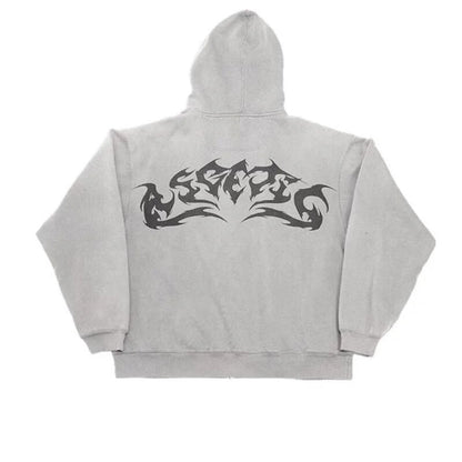 VOVE Graphic Design Hoodie White