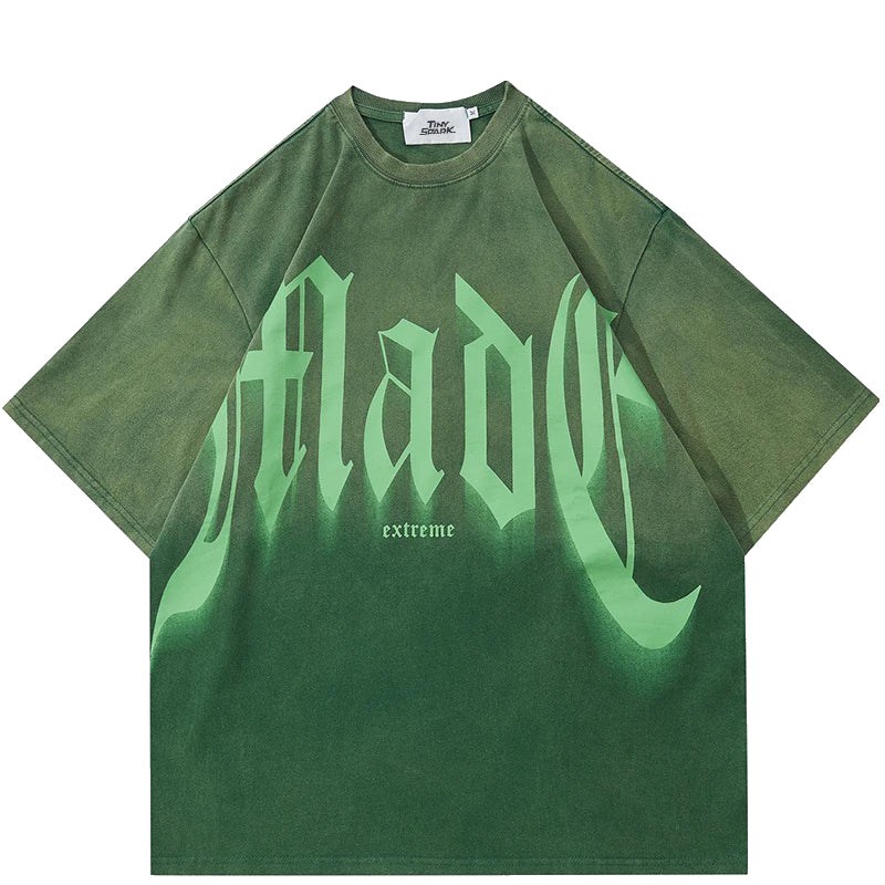 VOVE Gradient Text T-Shirt Mint Green